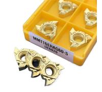 Cabezal de corte de aleación, Herramienta de torneado MMT 11ER 11IR 16ER 16IR 22ER 22IR AG55 AG60-S VP15TF US735 UE6020 Torno inserto carburo rosca universal(Vp15tf,MMT 16IR AG60 S)