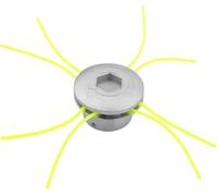 Cabezal de Corte de Césped,Cabezal de Línea de Desbrozadora,Cortacesped de Aluminio Universal,Accesorios de Cabeza de Cortacésped de Patio de Jardín,Cabezal Desbrozadora Universal