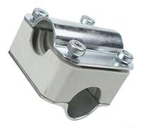 Cabezal de corte de metal para desbrozadoras FS120 FS200 FS250 con eje de 25,4 mm utilizado en tareas de mantenimiento del suelo y gestión de césped
