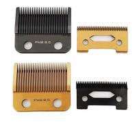 Cabezal de corte reemplazable con cuchilla, Compatible con BRDCLIP, 2020C, Compatible con Madeshow, Cortadora de cabello M10 M5, cuchilla de cerámica chapada en titanio(2set)