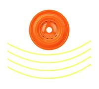 CABEZAL DE DESBROZADORA DE ALUMINIO CON 4 ACCESORIOS PARA CORTADORA DE CÉSPED DE LÍNEA DE CORTADORA PARA HERRAMIENTAS DE JARDÍN