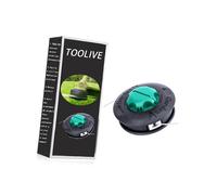 Cabezal de desbrozadora Load E Go Head, OLEOMAC, 130 mm, M 10x1.25 F, cabezal universal de metal, compatible con todas las desbrozadoras.