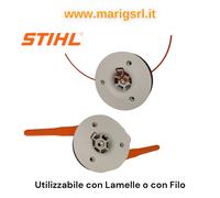 Cabezal de desbrozadora PolyCut 28-2 original STIHL para láminas o alambre