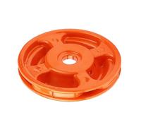 Cabezal de desbrozadora universal de aluminio, agujero de 16 mm, cabezal de corte de césped, cabezal de repuesto universal de carrete de gasolina, cabezal de repuesto de línea de carrete de