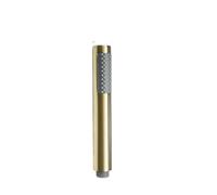 Cabezal De Ducha 2PCS Oro Cepillado Cabezal de Ducha Mano Baño Latón Acabado en o Acero Inoxidable Lluvia Spray Cabezales Para BañO En Casa(Type D Brass)
