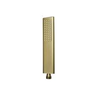 Cabezal De Ducha 2PCS Oro Cepillado Cabezal de Ducha Mano Baño Latón Acabado en o Acero Inoxidable Lluvia Spray Cabezales Para BañO En Casa(Type C Brass)