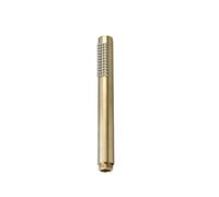 Cabezal De Ducha 2PCS Oro Cepillado Cabezal de Ducha Mano Baño Latón Acabado en o Acero Inoxidable Lluvia Spray Cabezales Para BañO En Casa(Type E Brass)
