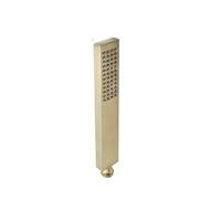 Cabezal De Ducha 2PCS Oro Cepillado Cabezal de Ducha Mano Baño Latón Acabado en o Acero Inoxidable Lluvia Spray Cabezales Para BañO En Casa(Type B Brass)