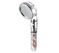 Cabezal de Ducha Cabezal de Ducha 3 Funciones SPA de Alta presión Ahorro de Agua Lluvia de Mano Accesorios de baño Filtro Ducha(Shower Head D)