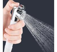 Cabezal de ducha compacto de acero inoxidable, cabezales de ducha a presión, fácil ajuste de presión, para caravanas, autocaravanas, yates