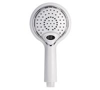 Cabezal de Ducha con 3 Colores, Cambio de Temperatura, Pantalla Digital, Cabezal de Ducha de Mano para baño, Control de Temperatura del Agua, Cabezal de Ducha