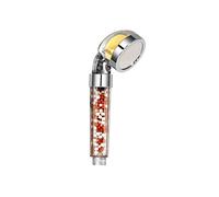 Cabezal de ducha con cuentas minerales iónicas for baño con ducha de vitamina C, filtro de aroma de limón, ahorro de alta presión, cabezales de ducha de SPA de mano(Shower Head)