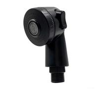 Cabezal de ducha con interruptor lateral para ajuste de pulverización de 2 vías, boquilla de peluquería ABS para sillas de peluquería