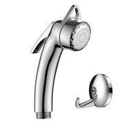 Cabezal de ducha de alta presión, cabezal de ducha de mano con gatillo cromado de rosca, cabezal de ducha universal para baño, filtro de ducha de baño, cabezal de ducha de mano para baños,