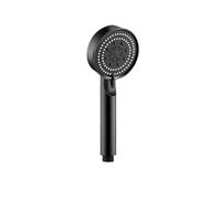 Cabezal de ducha de alta presión, conjunto de cabezal de ducha con filtro ajustable de 3 modos, accesorios for cabezal de ducha de baño, pulverizador(Black head and pipe)