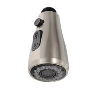Cabezal de Ducha de Grifo de Cocina, Boquilla ABS Plata de 3 Ajustes | Rociador de Fregadero, Sustitución para Boquilla Vieja o Rota, Fácil Instalación, Lavado Práctico