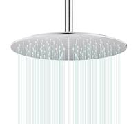 Cabezal de ducha de lluvia de acero inoxidable de alto flujo de 16 pulgadas: diseño ultrafino con aumento de presión para una experiencia de ducha impresionante