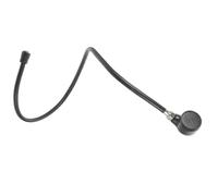 Cabezal de Ducha de Mano a Presión para Lavabo, Champú y Pelo | Plástico Negro, Solución para Grifo, Instalación Sencilla, Uso en Salón, Lavado de Bebés y Cabello