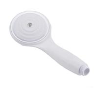Cabezal de ducha de mano blanco con tecnología de entrada de aire presurizado, pulverizador de baño ABS que ahorra agua para baja presión de agua en RV, barco y edificios antiguos