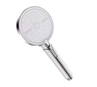 Cabezal de ducha de mano, cabezal de ducha a presión con pulverizador de mano, 5 modos, accesorios de baño para el hogar, apartamento, hotel, dormitorio, baño, limpieza de mascotas, niños y adultos