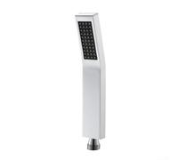 Cabezal de ducha de mano de alta presión, ducha de acero inoxidable 304 de ahorro de agua con interfaz estándar, spray de baño a presión (cromo-2)