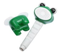 Cabezal de Ducha de Mano Verde de Plástico Blando Infantil