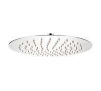 Cabezal de ducha efecto lluvia diseño redondo acero inoxidable 25 cm