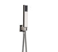 Cabezal de ducha Grifo Asidero baño con soporte y manguera 1,5 M para Baño