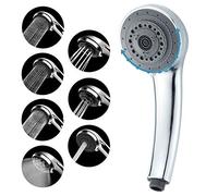 Cabezal de ducha,Lucksun 7 modos de configuración de alta presión, tiene un cabezal de ducha de lujo de 3.5 pulgadas,ducha de mano ajustable universal,adecuado para baño,hotel,gimnasio,spa de masaje