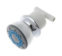 Cabezal de ducha optimizado para agua con función de masaje de espalda giratoria para hidroterapia terapéutica e integración elegante en el baño