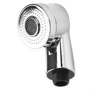 Cabezal de ducha para cama de champú, doble pulverización, ajustable, plástico galvanizado, resistente al óxido, fácil de instalar, interfaz G1/2 para silla de salón, barbería