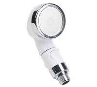 Cabezal de ducha para camas de champú de peluquería hecho de plástico de ingeniería y acero inoxidable con rosca precisa G1/2 para ajuste
