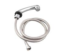 Cabezal de ducha para lavado de cabello de salón, cabezal de ducha de mano de alta presión con rociador de manguera, kit de manguera, accesorios de repuesto para cama de champú