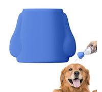 Cabezal de ducha para mascotas, accesorio de silicona portátil, pulverizador de botella de agua, rociador de cabezal de ducha para perros, accesorio de viaje para playa, camping, senderismo, práctico
