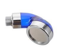 Cabezal de Ducha para Salón de Champú, Alta Presión, Metal y Plástico | Grifo de Lavabo y Cuenco de Champú, Instalación Fácil, Lavado de Cabello en Salón, Color Azul