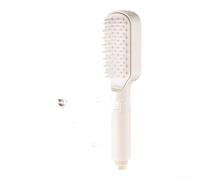 Cabezal de ducha portátil de doble velocidad con cepillo de silicona para niños y mascotas, diseño compacto de mano con presión mejorada y agarre cómodo (B)