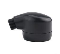 Cabezal de ducha presurizado compatible con cama de champú para un rendimiento de flujo constante en configuraciones de peluquería de salón (negro)