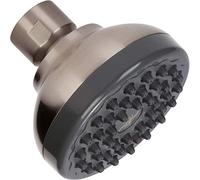 Cabezal de ducha que aumenta la presión, cabezal de ducha de alta presión, ideal para duchas de bajo flujo, 2.5 GPM, níquel cepillado