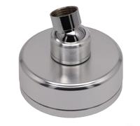 Cabezal de ducha redondo de aumento de presión con boquilla de ahorro de agua que ofrece un fuerte masaje hidrodinámico y un flujo de agua delicado para reemplazo de baño