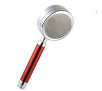 Cabezal de Ducha sobrealimentado de Aluminio Espacial, Cabezal de Ducha de Mano con Ahorro de Agua, rociador de Ducha, Cuatro Colores Opcionales - (Color: Amarillo de una Sola Cabeza)