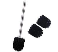 Cabezal de escobilla de Inodoro, Cabezal de Cepillo de Recambio Sencillo, Cabezal de escobilla de Inodoro, Cepillo Limpiador de Cuenco de Inodoro, Cepillo de Varita con 3 Cabezales de Cepillo