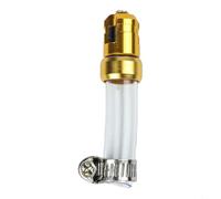 Cabezal de filtro de aire para motocicleta de aleación de aluminio, silicona, filtro de aire, inserto para Dirt Bike para ATV, filtro de aire de aspiración de alto rendimiento, cono de carreras