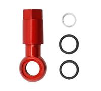 Cabezal de Freno de Bicicleta - Adaptador hidráulico de precisión, Tornillos Allen y Kit de Cambio de, Inserto de Freno de Disco Bicicleta Gravelbike City Trekkingrad |