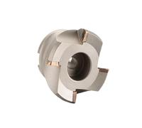 Cabezal de fresado frontal CNC RAP300R RAP400R 4T 5T Cabezal de fresado frontal de 75 grados Fresa CNC 1135/1604 para herramienta de torno CNC(RAP300R-63-25.4-4T)