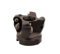 Cabezal de fresado TRS 5R 6R 8R 50 63 80 100 FMB22 FMB27 Portaherramientas frontal para inserto carburo RDMT(TRS 6R63-22-4T)