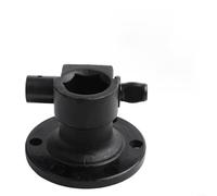 Cabezal de hierro para púa eléctrica 65/85, broca de cincel de metal de agujero grande con barra de tope, accesorio de herramienta de demolición resistente, color negro