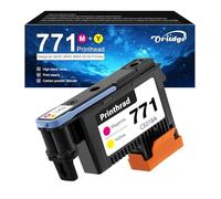 Cabezal de impresión 771 para HP 771 CE018A compatible con HP Designjet z6200 z6600 z6800 26100 (amarillo, magenta)