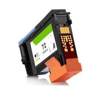 Cabezal De Impresión C9380A C9383A C9384A Apto for HP 72 T790 T795 | Cabezal de impresión for impresora Designjet T1100 T1120 T1200 T1300 T610 T770 Reemplazo(MBK-Y)