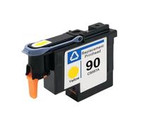 Cabezal de Impresión Compatible con HP DesignJet 4000 4000ps 4020 4500 4520 para 90 C5054A C5055A C5056A C5057A(Yellow)