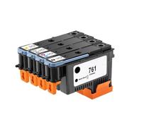 Cabezal de Impresión Compatible con HP Designjet T7100 T7200 para 761 CH645A CH646A CH647A CH648A(1Set 4 Pieces)
